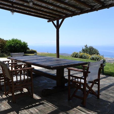 Tinos Sky View Villa Arnados Eksteriør billede