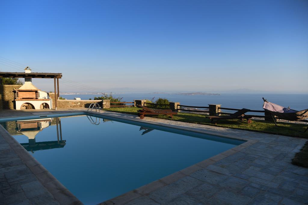 Tinos Sky View Villa Arnados Eksteriør billede