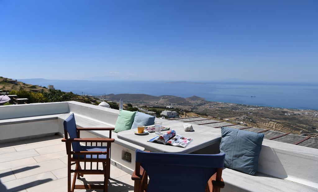 Tinos Sky View Villa Arnados Eksteriør billede