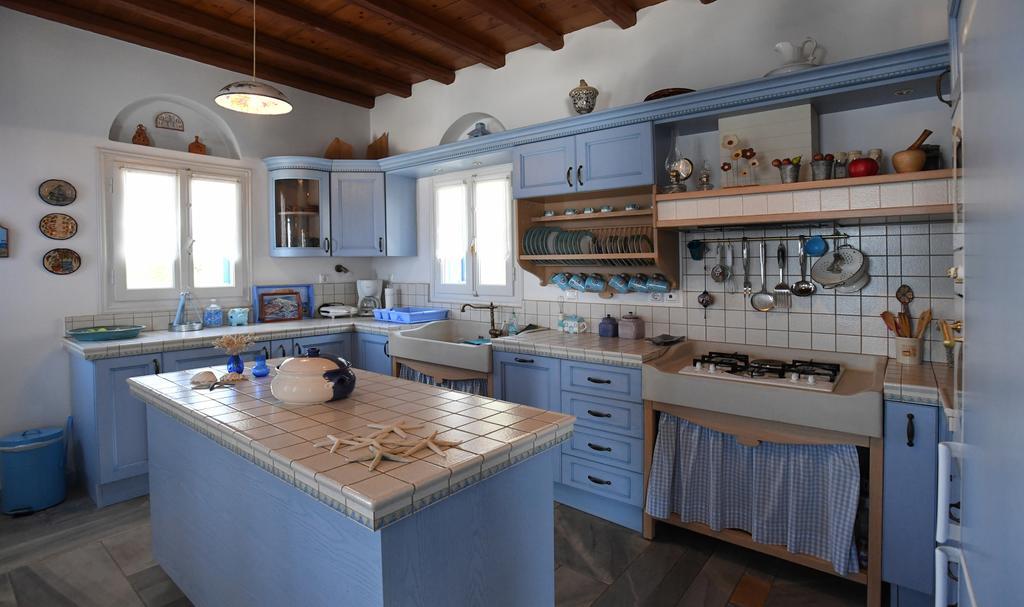 Tinos Sky View Villa Arnados Eksteriør billede