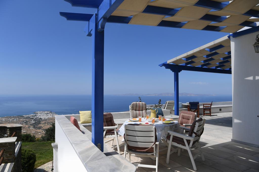 Tinos Sky View Villa Arnados Eksteriør billede