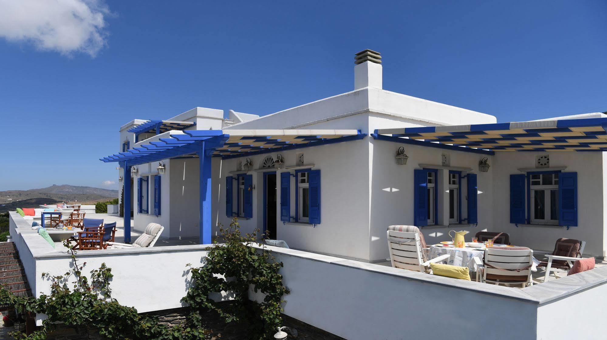 Tinos Sky View Villa Arnados Eksteriør billede