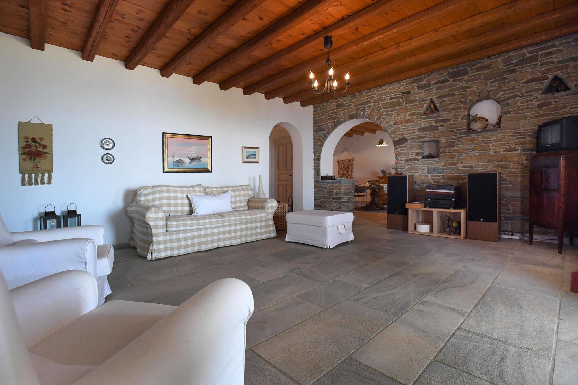 Tinos Sky View Villa Arnados Eksteriør billede