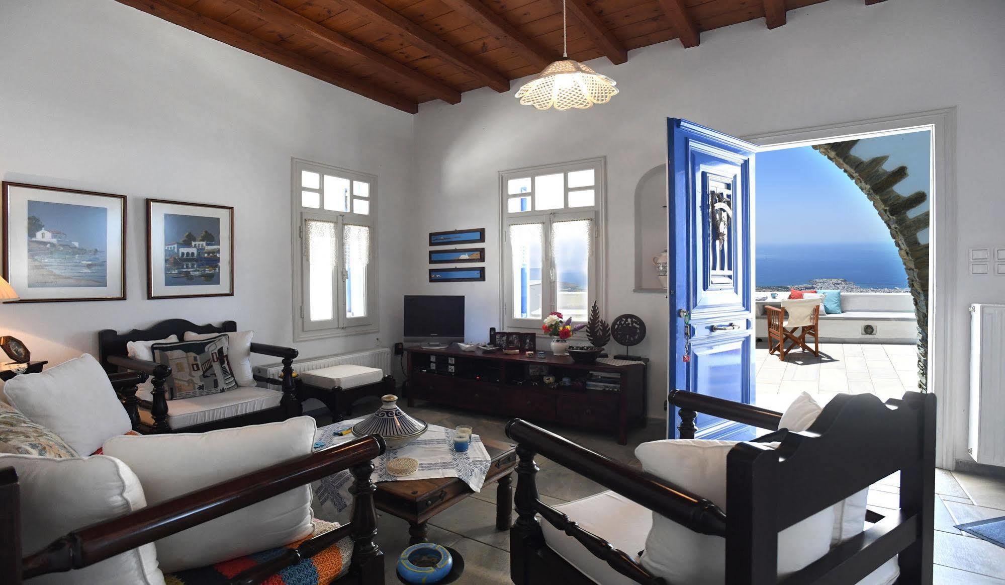 Tinos Sky View Villa Arnados Eksteriør billede