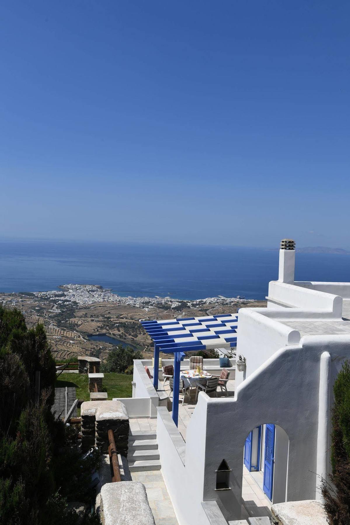 Tinos Sky View Villa Arnados Eksteriør billede