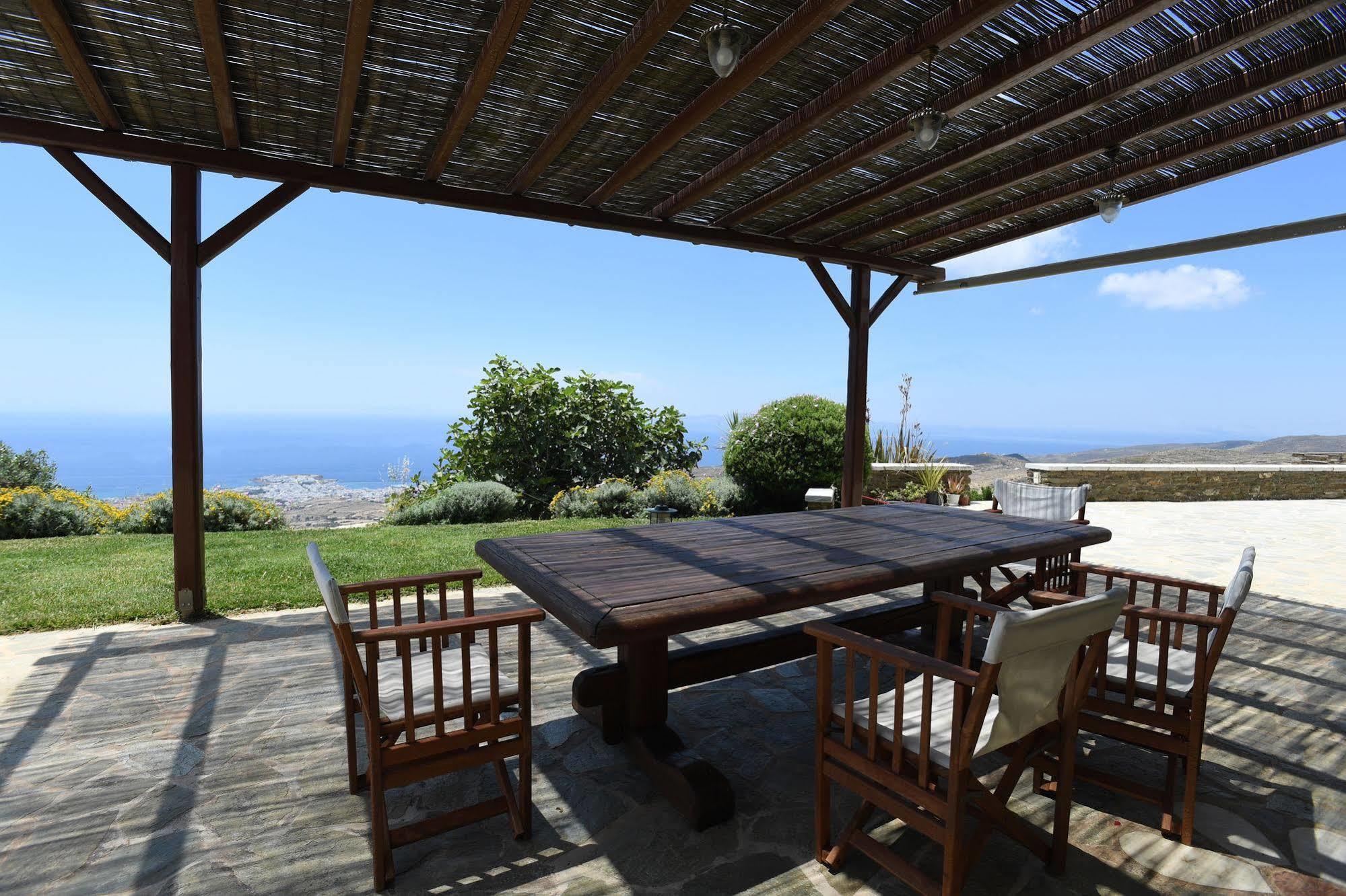 Tinos Sky View Villa Arnados Eksteriør billede
