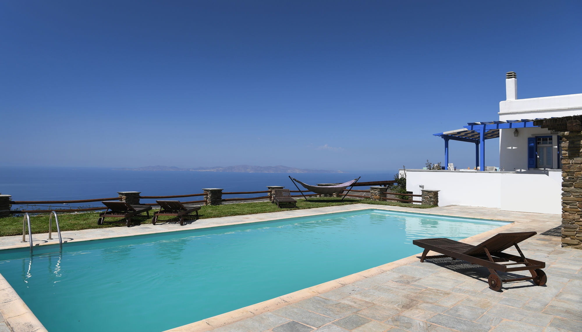 Tinos Sky View Villa Arnados Eksteriør billede