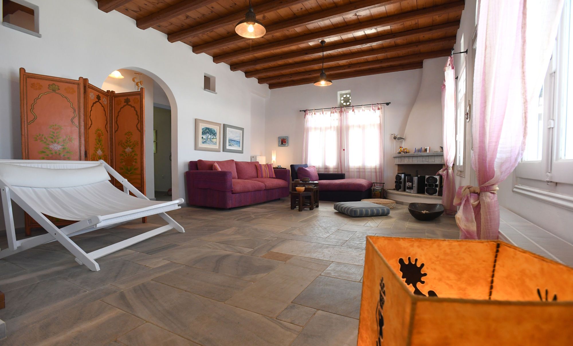 Tinos Sky View Villa Arnados Eksteriør billede